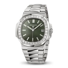 Patek Philippe Nautilus 5711/1300A Green Dial Diamond Swiss ETA Watch India