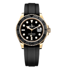 Rolex Yacht Master Oysterflex Yellow Gold Super Clone Watch India|Swiss ETA 3235 Movement