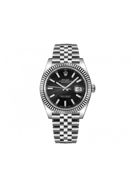 Rolex Datejust Black Dial Swiss Super Clone