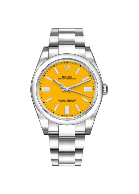 Rolex Yellow Oyster Perpetual Swiss Super Clone