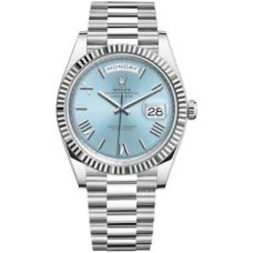 Rolex Day Date 40 Platinum Swiss ETA 1:1 Super Clone Watch Bangalore Ref.M228236-0012